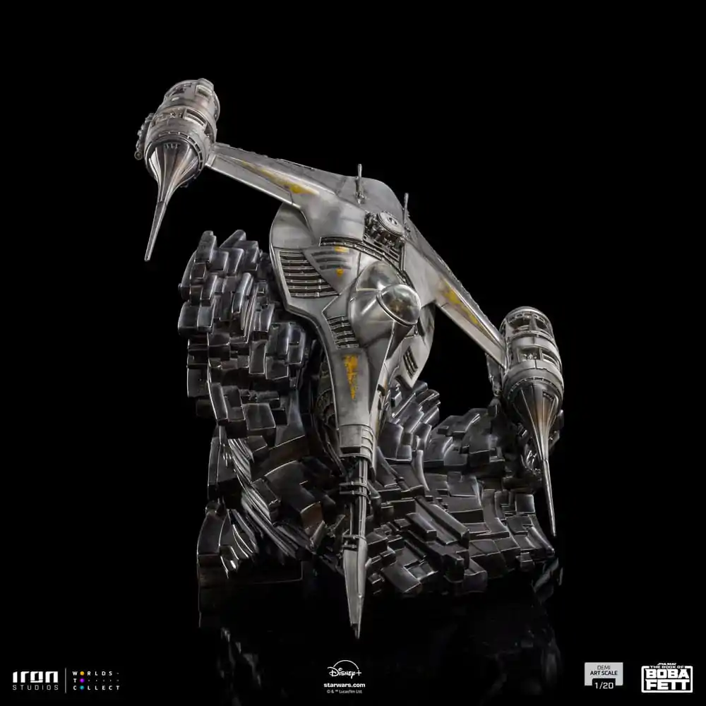 Statuie The Book of Boba Fett Demi Art Scale 1/20 Mando's N-1 Starfighter 60 cm poza produsului