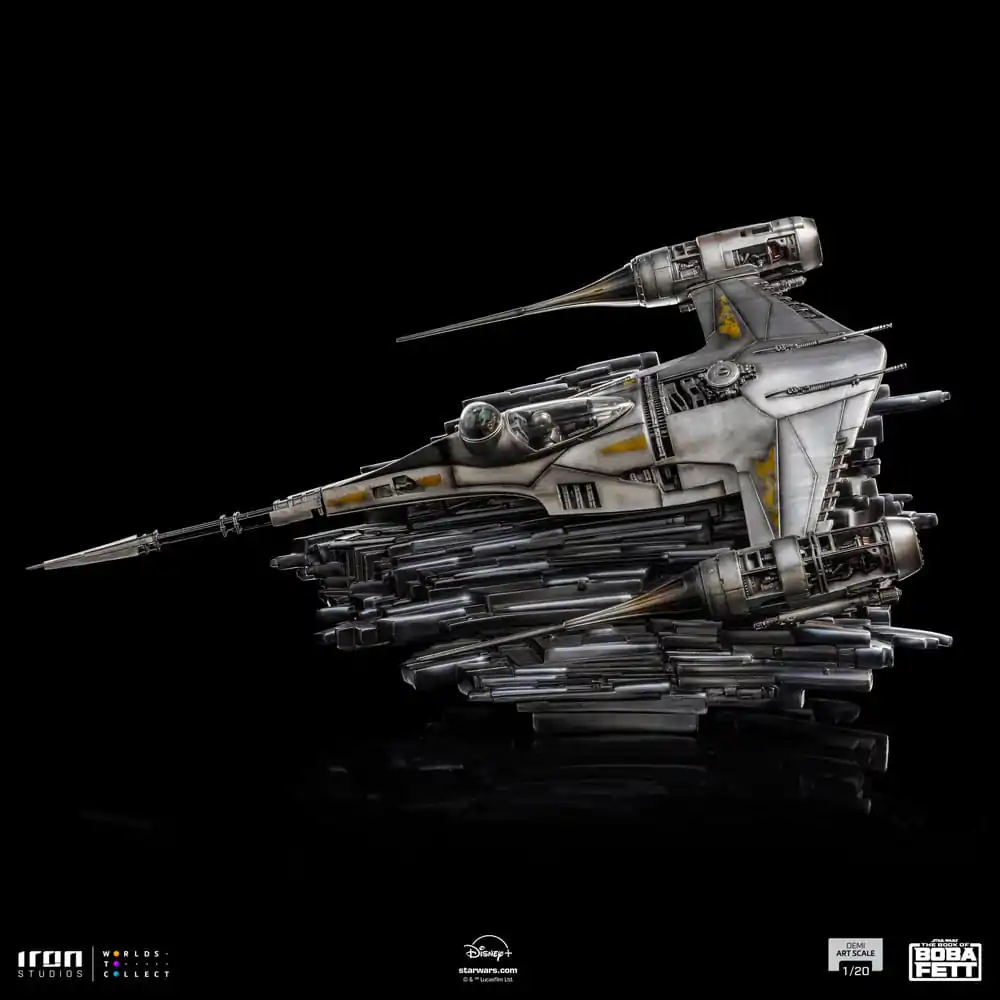 Statuie The Book of Boba Fett Demi Art Scale 1/20 Mando's N-1 Starfighter 60 cm poza produsului