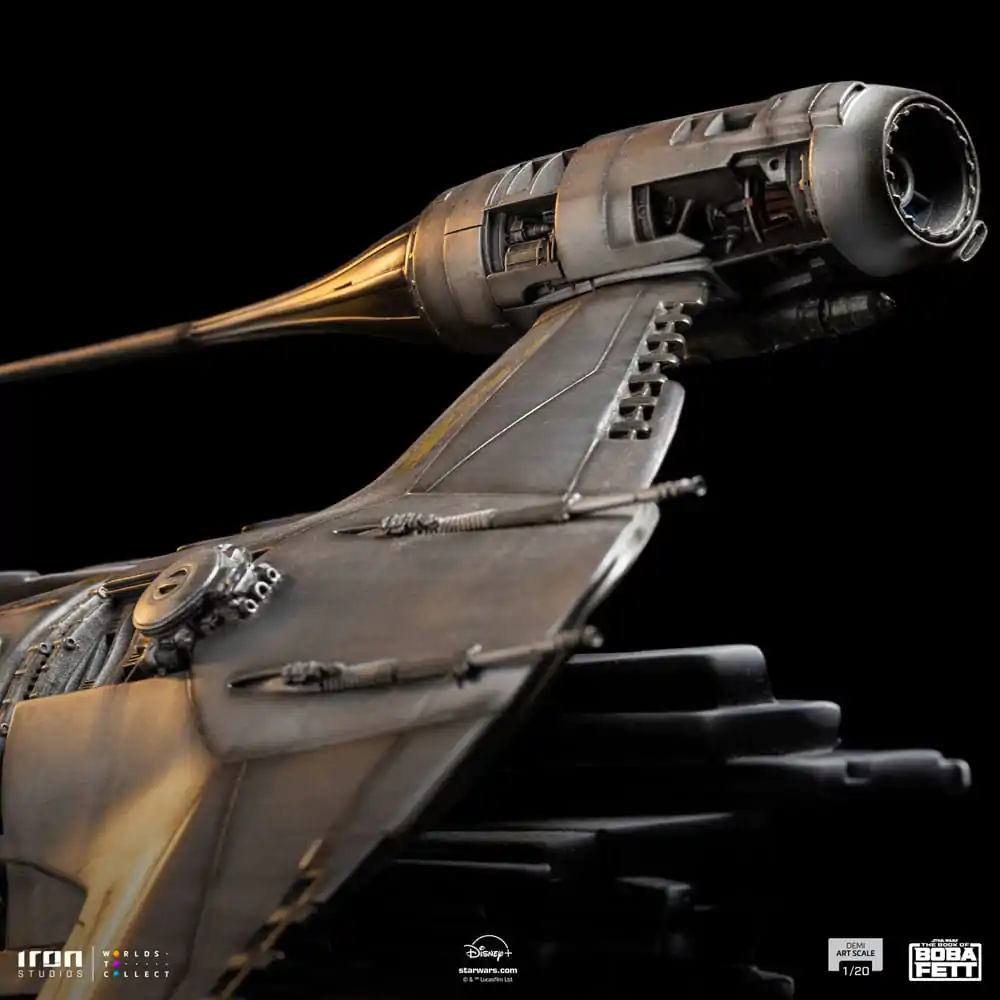Statuie The Book of Boba Fett Demi Art Scale 1/20 Mando's N-1 Starfighter 60 cm poza produsului