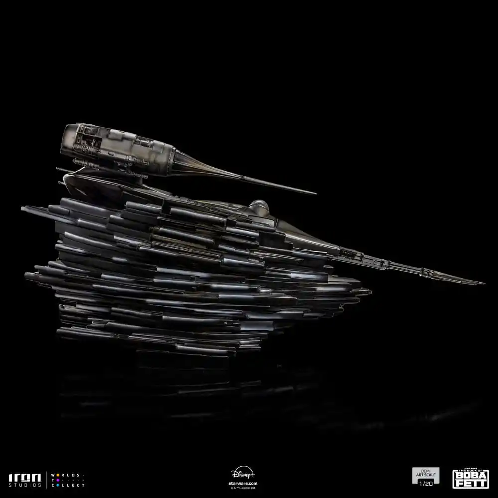 Statuie The Book of Boba Fett Demi Art Scale 1/20 Mando's N-1 Starfighter 60 cm poza produsului