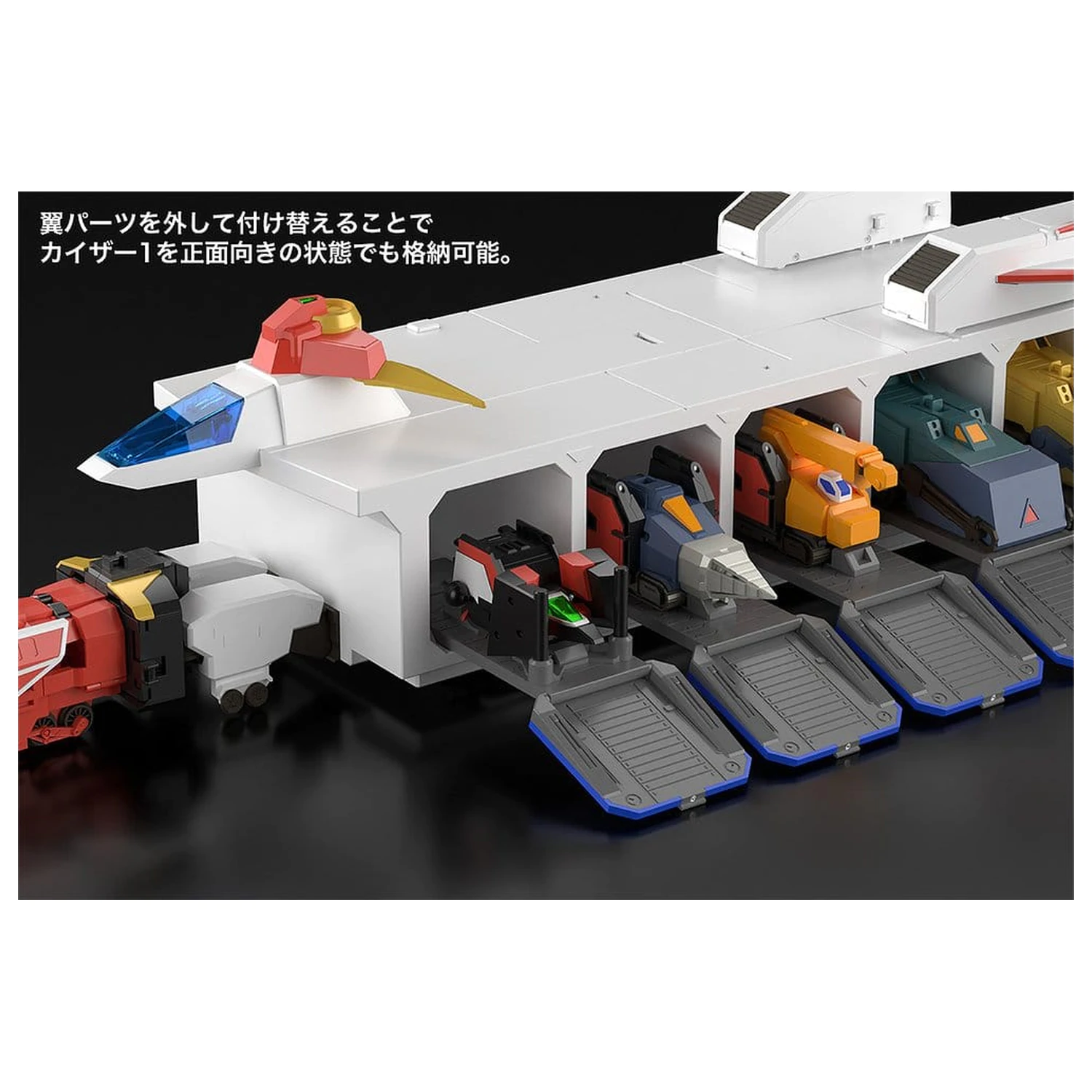 The Brave Express Might Gaine The Gattai Storage Box Kaiser Carrier 43 cm poza produsului