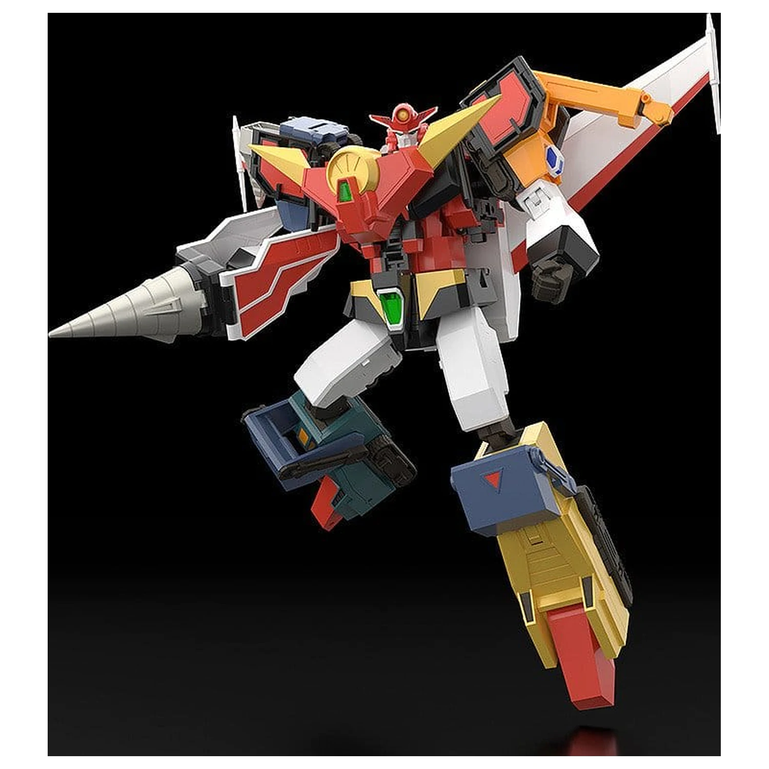 The Brave Express Might Gaine The Gattai Action Figure Might Kaiser (re-run) 25 centimetri poza produsului