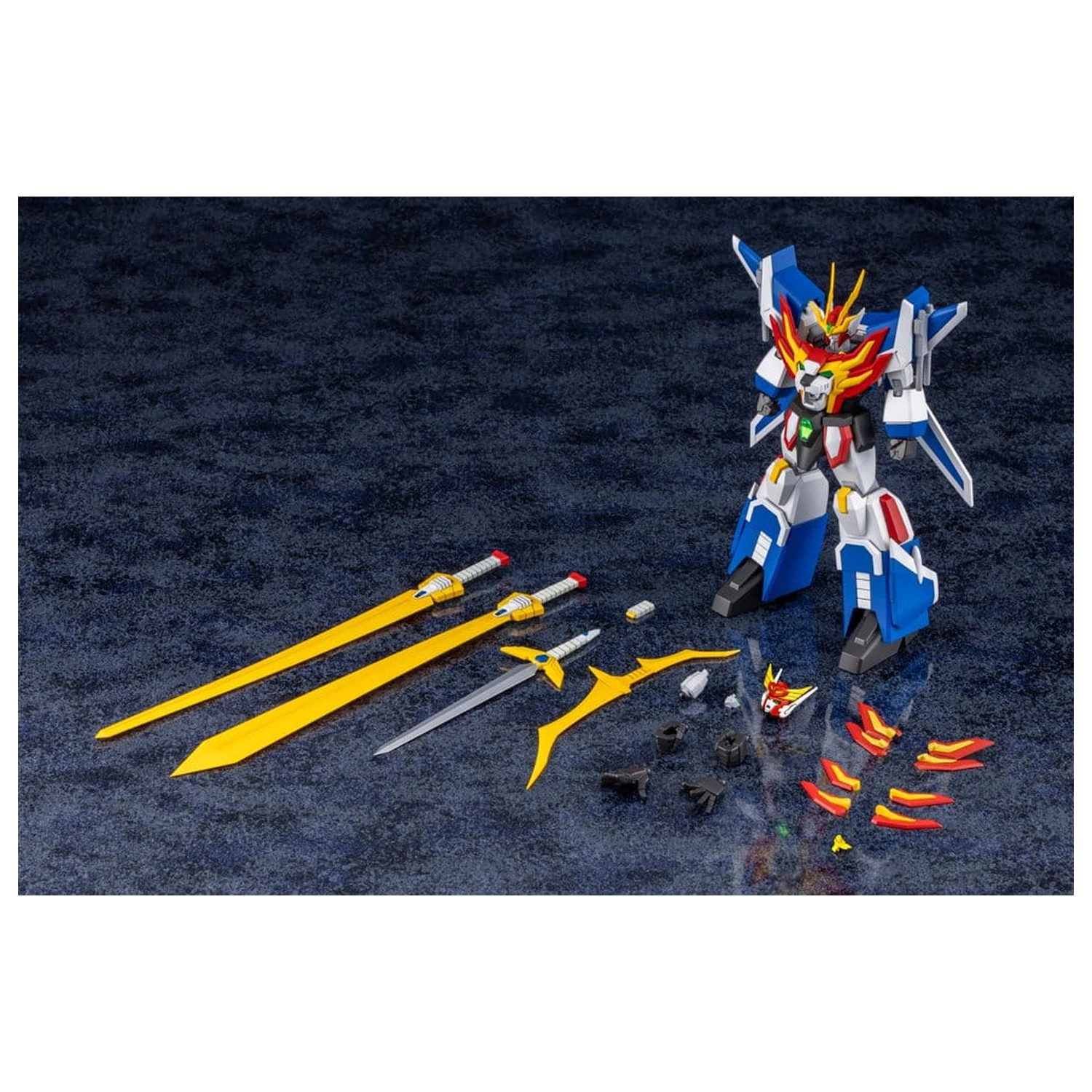 Kit model din plastic The Brave Fighter Exkizer Great Exkizer Full Edition 18 cm poza produsului