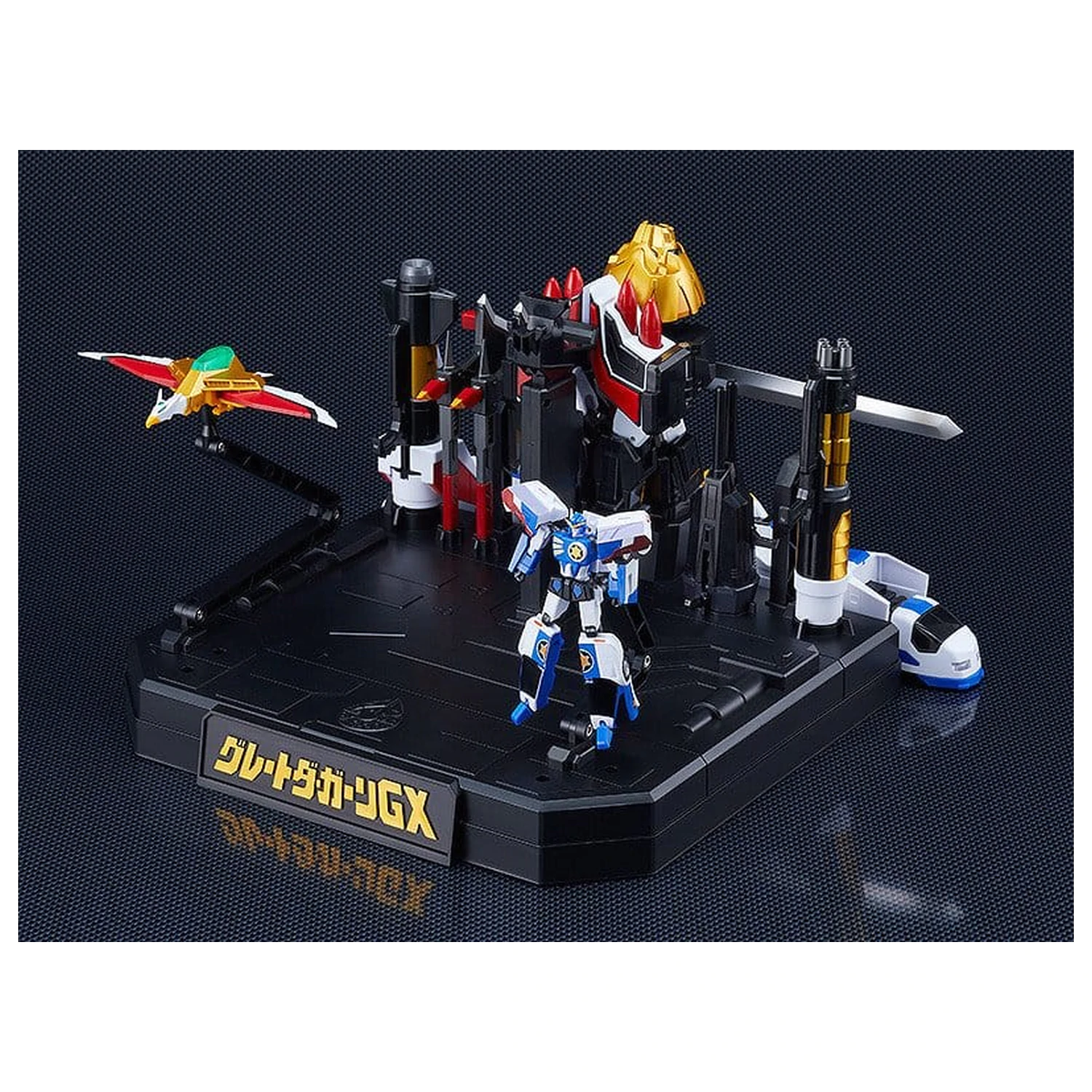 Set accesorii The Brave Fighter of Legend Da-Garn Action Figures Set de afisare The Gattai Display Set poza produsului