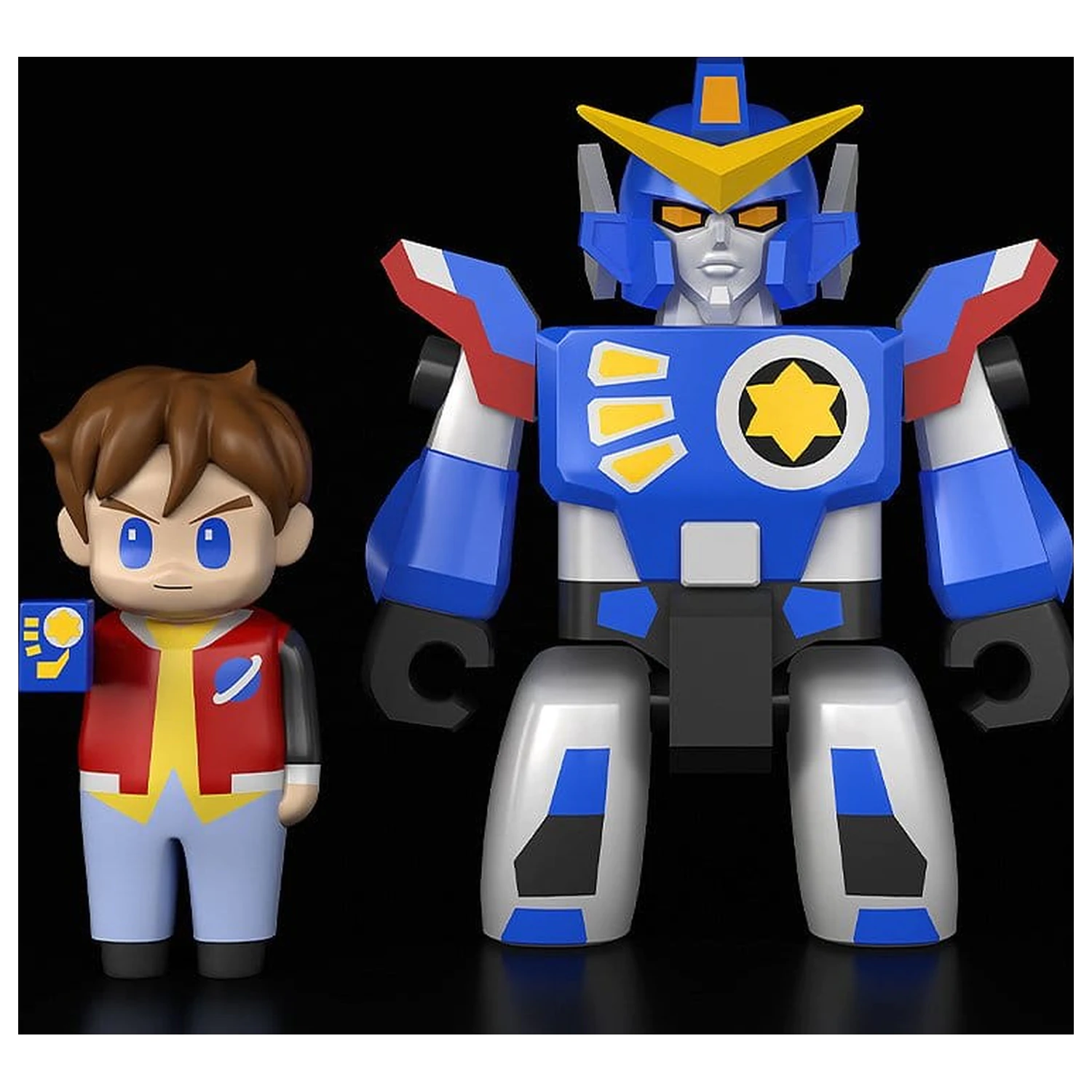 The Brave Fighter of Legend Da-Garn Brickroid Figurine de actiune 2-Pack Da-Garn & Seiji Takasugi Set poza produsului