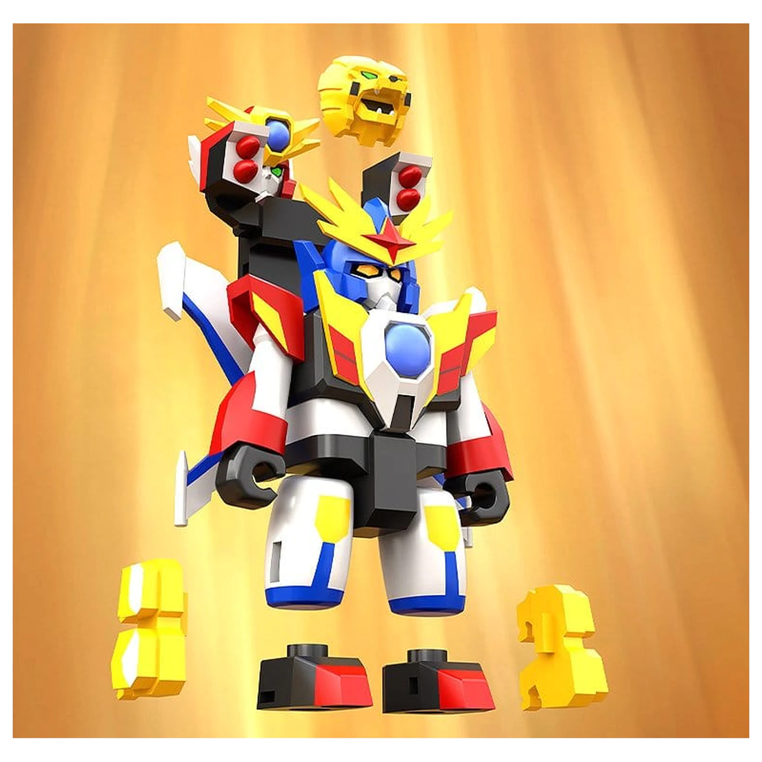 The Brave Fighter of Legend Da-Garn Brickroid figurina de actiune Da-Garn X 5 cm poza produsului