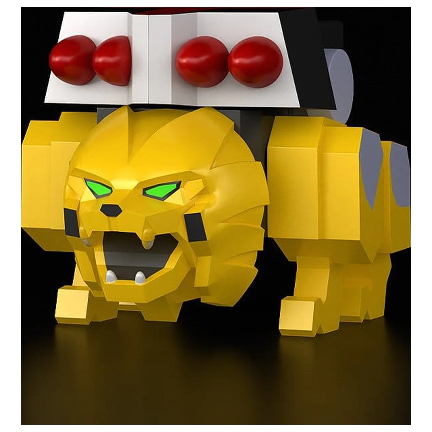 The Brave Fighter of Legend Da-Garn Brickroid Action Figure Ga-Orn (Animal Mode) 2 cm poza produsului