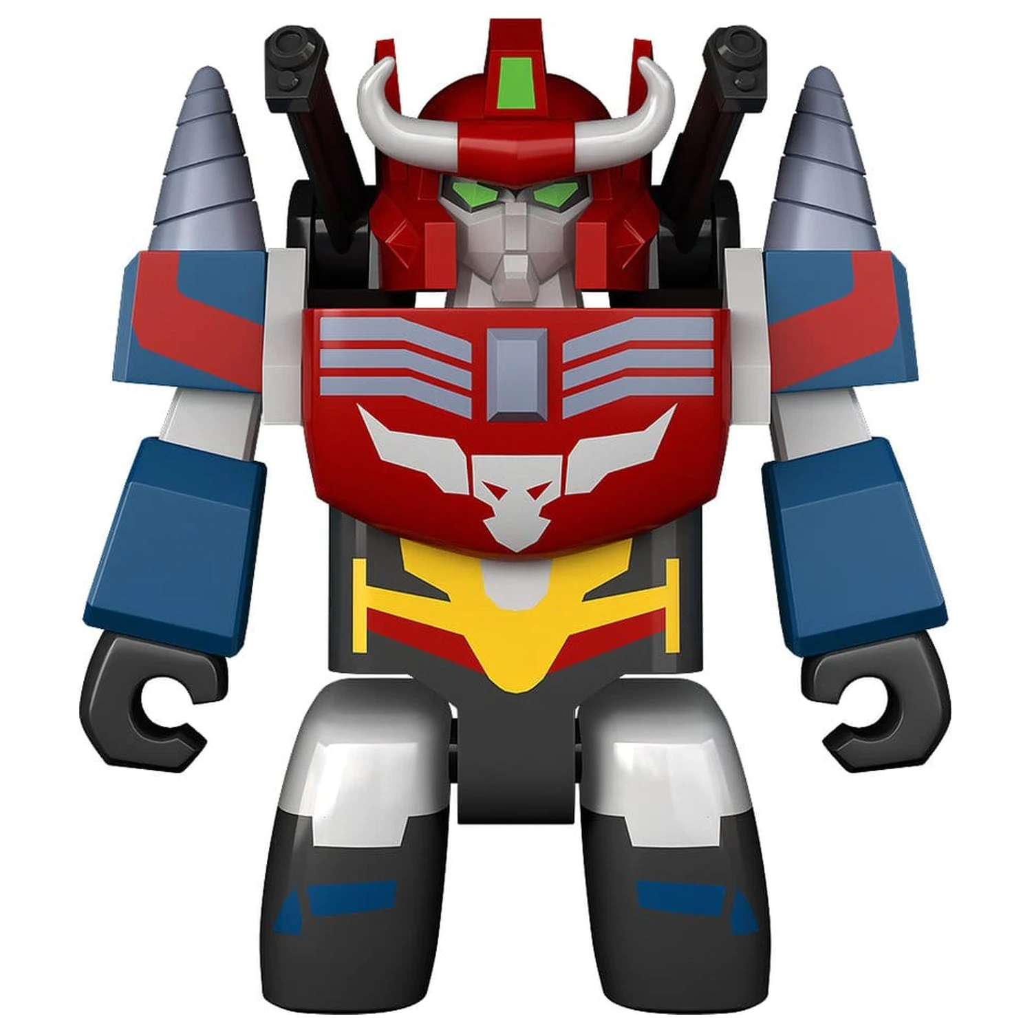 The Brave Fighter of Legend Da-Garn Brickroid Figurină de Acțiune Land Bison 5 cm poza produsului