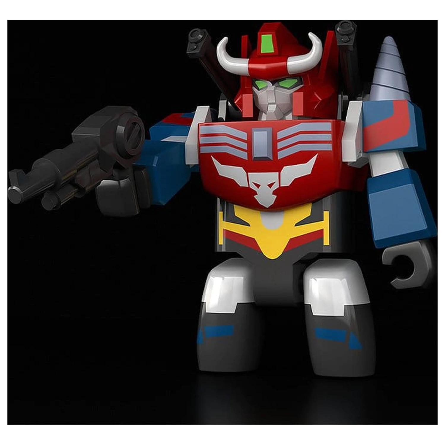 The Brave Fighter of Legend Da-Garn Brickroid Figurină de Acțiune Land Bison 5 cm poza produsului