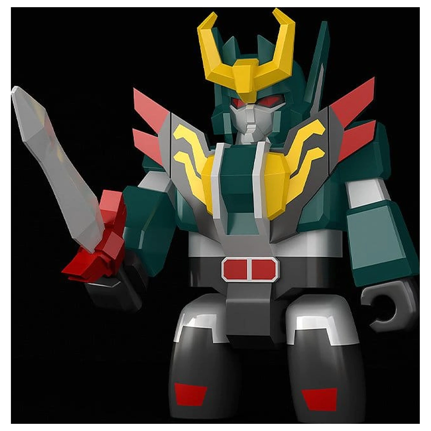 The Brave Fighter of Legend Da-Garn Brickroid Figurină de acțiune Seven Changer de 5 cm poza produsului