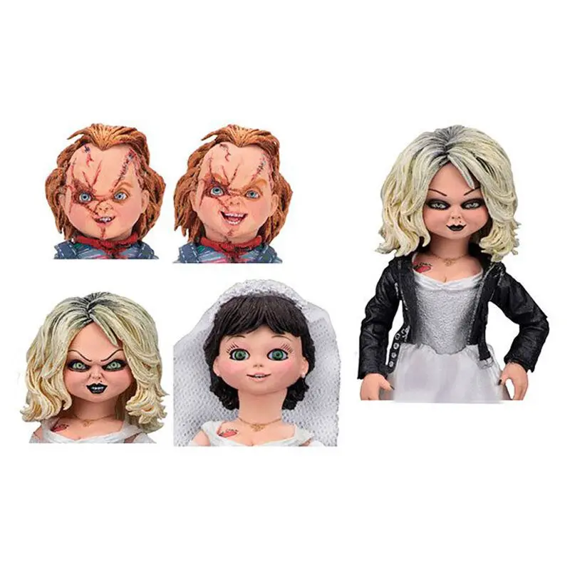 The Bride of Chucky Tiffany & Chucky figurină 10cm poza produsului