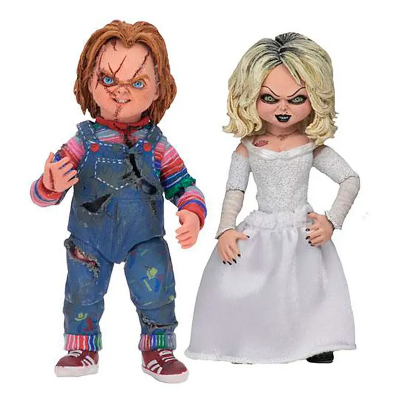 The Bride of Chucky Tiffany & Chucky figurină 10cm poza produsului