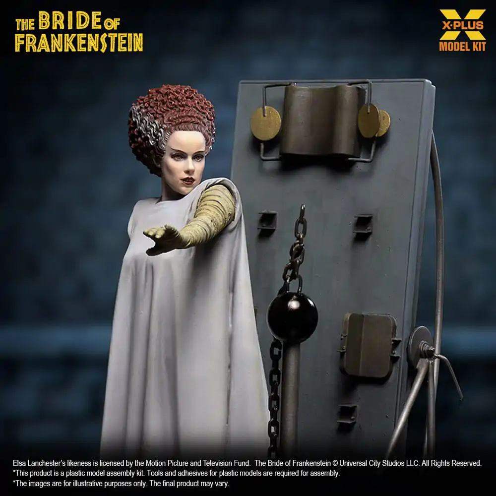 Kit model din plastic Mireasa lui Frankenstein 1/8 Mireasa lui Frankenstein 21 cm poza produsului