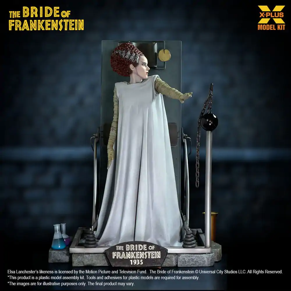 Kit model din plastic Mireasa lui Frankenstein 1/8 Mireasa lui Frankenstein 21 cm poza produsului