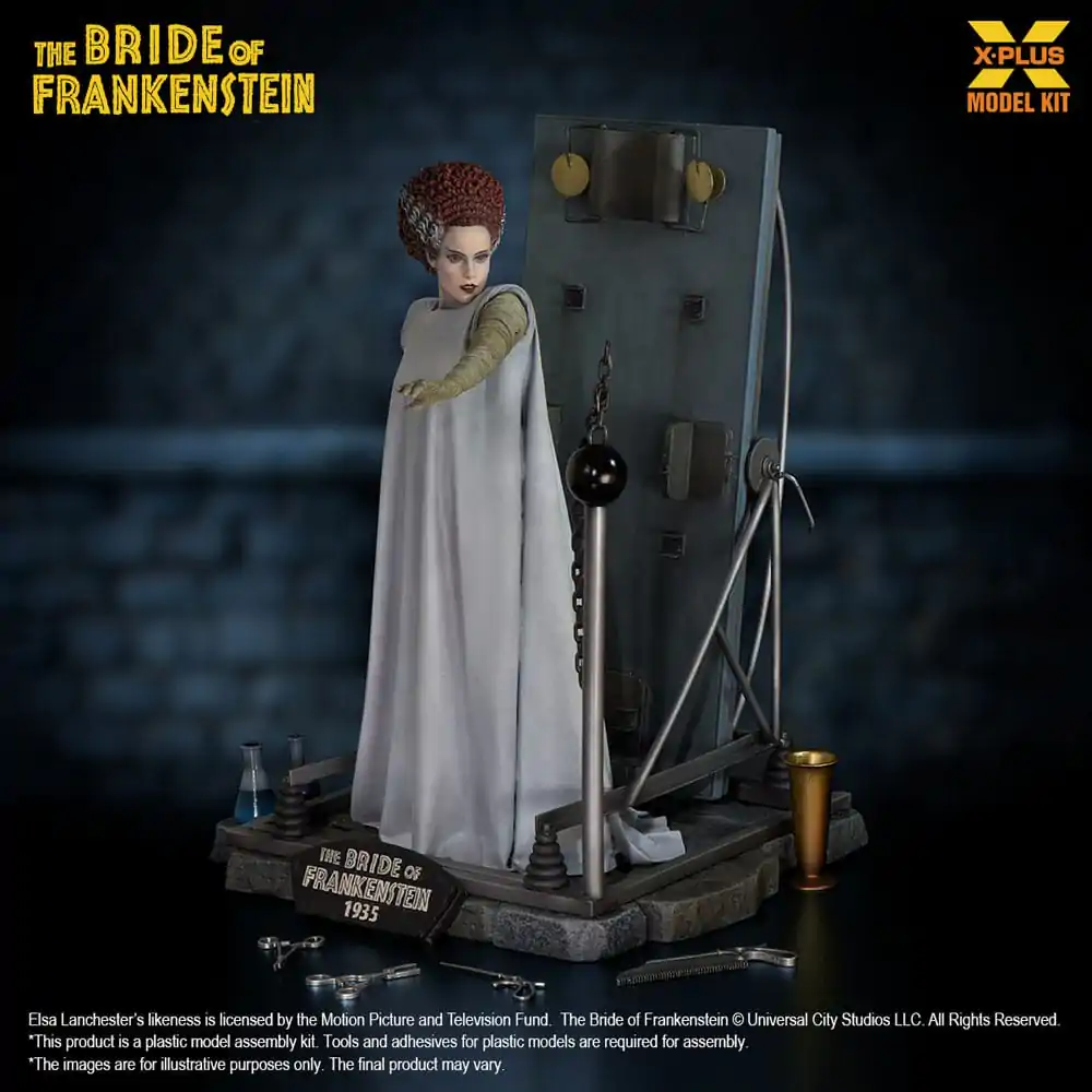 Kit model din plastic Mireasa lui Frankenstein 1/8 Mireasa lui Frankenstein 21 cm poza produsului