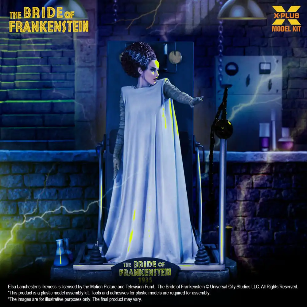 Kit model din plastic Mireasa lui Frankenstein 1/8 Mireasa lui Frankenstein 21 cm poza produsului