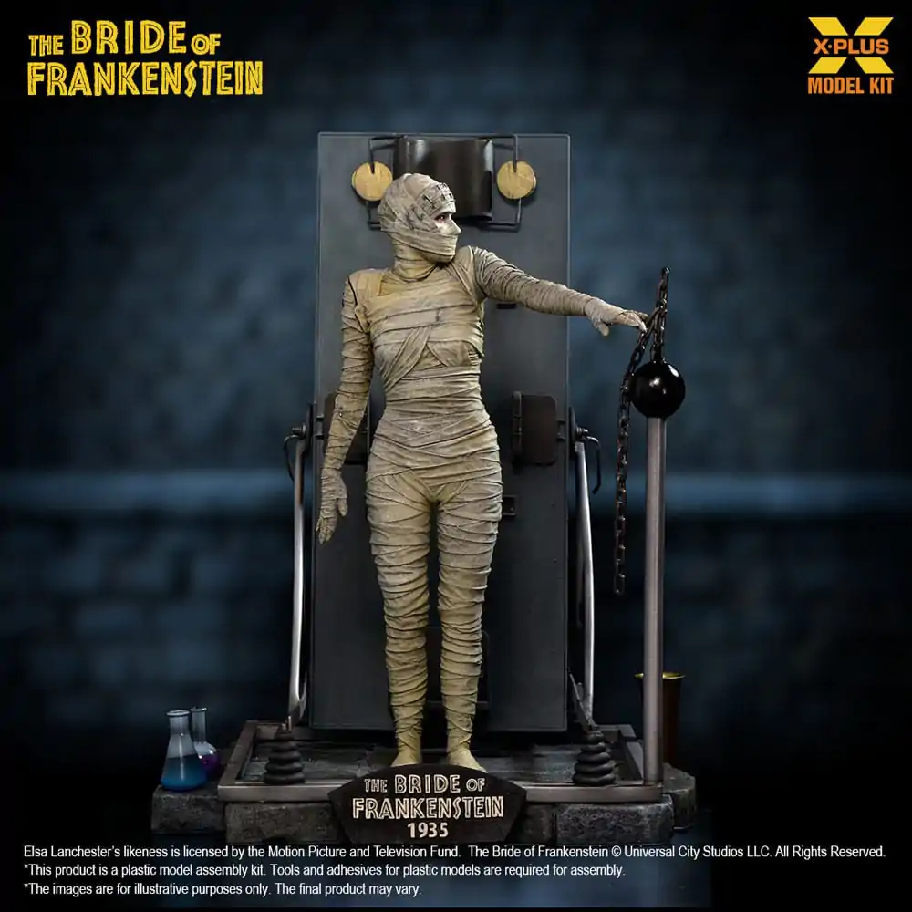 Kit model din plastic Mireasa lui Frankenstein 1/8 Mireasa lui Frankenstein 21 cm poza produsului