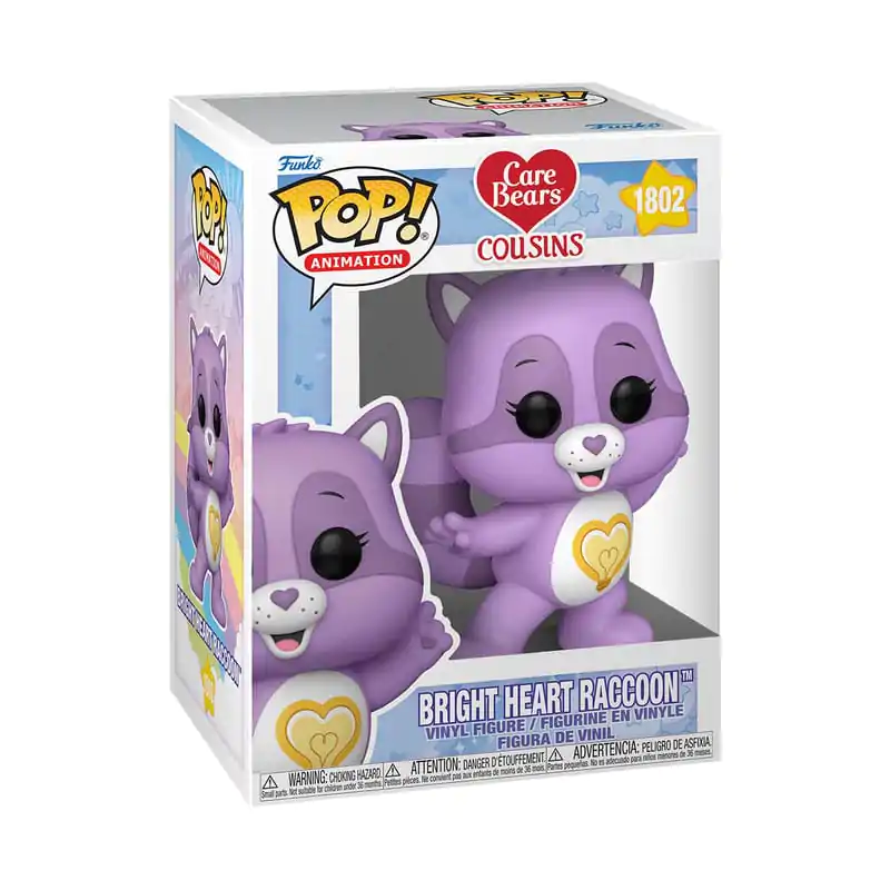 The Care Bears Funko POP! Animation figurină de vinil Bright Heart Raccoon 9 cm poza produsului