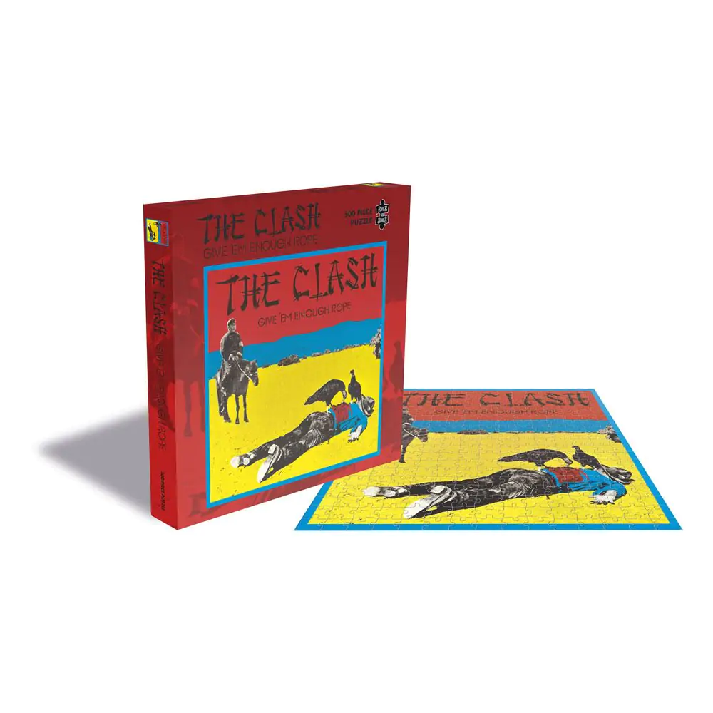 The Clash Rock Saws Puzzle Jigsaw Give Em Enough Rope poza produsului