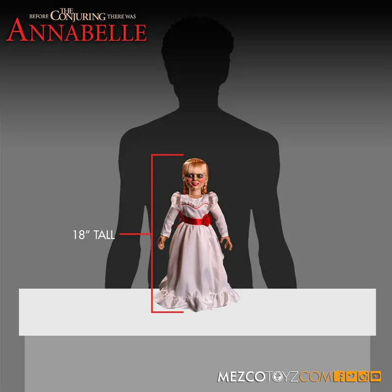 The Conjuring Scaled Prop Replica Păpușă Annabelle 46 cm poza produsului