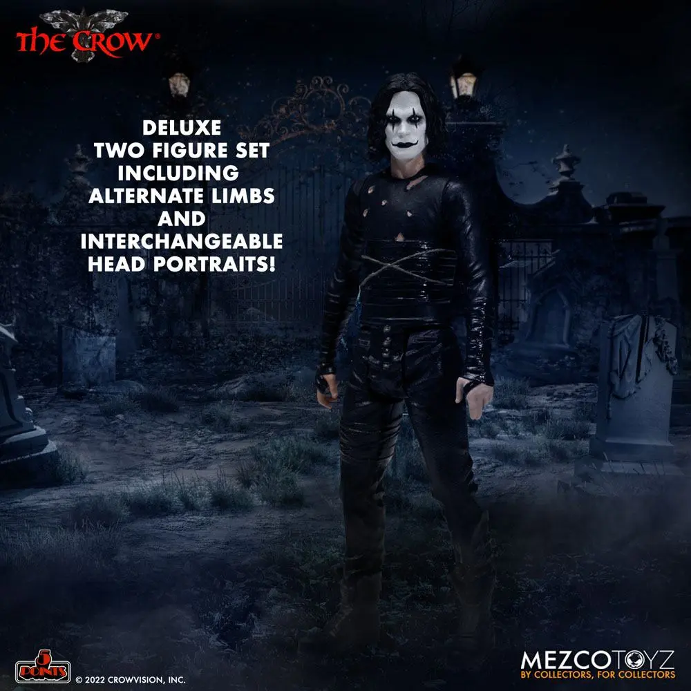 The Crow 5 Points The Crow Deluxe Set de figurine 9 cm poza produsului