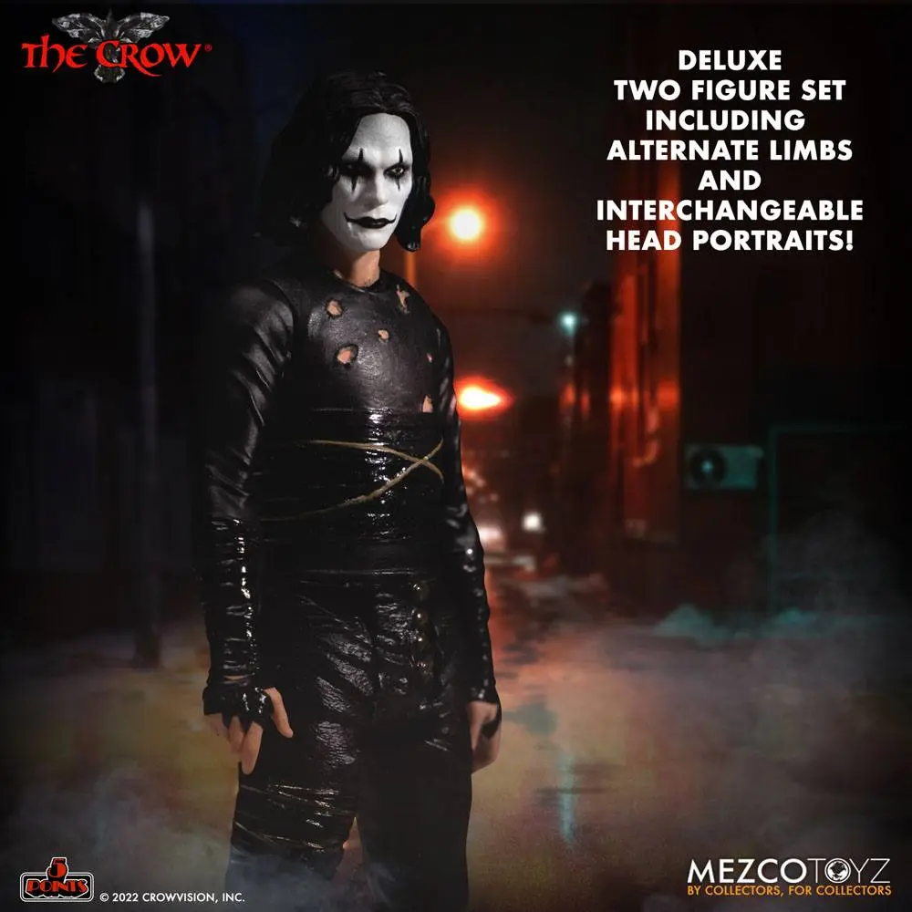 The Crow 5 Points The Crow Deluxe Set de figurine 9 cm poza produsului