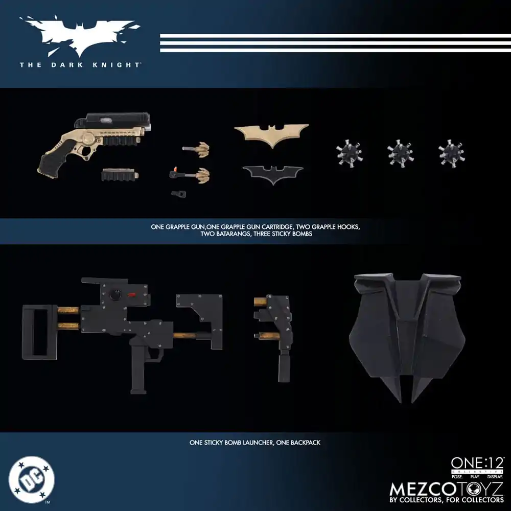 The Dark Knight Figurina de actiune 1/12 Batman 17 cm poza produsului