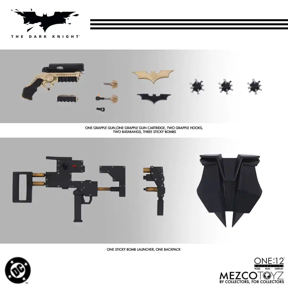 The Dark Knight Figurina de actiune 1/12 Batman 17 cm poza produsului