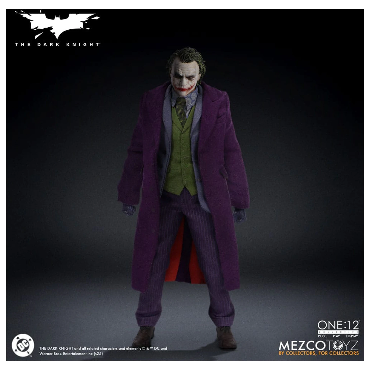 The Dark Knight Figurina de actiune 1/12 Joker 17 cm poza produsului