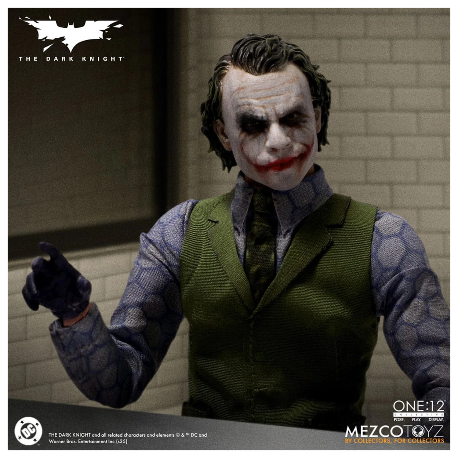 The Dark Knight Figurina de actiune 1/12 Joker 17 cm poza produsului