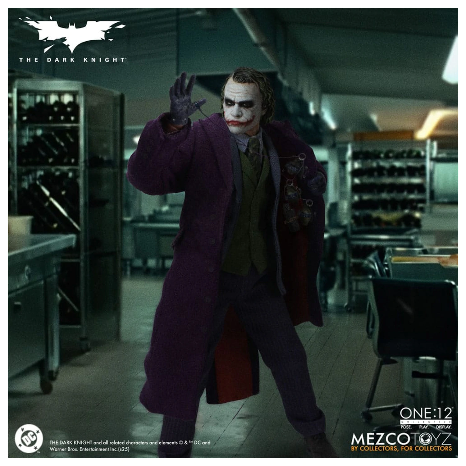 The Dark Knight Figurina de actiune 1/12 Joker 17 cm poza produsului