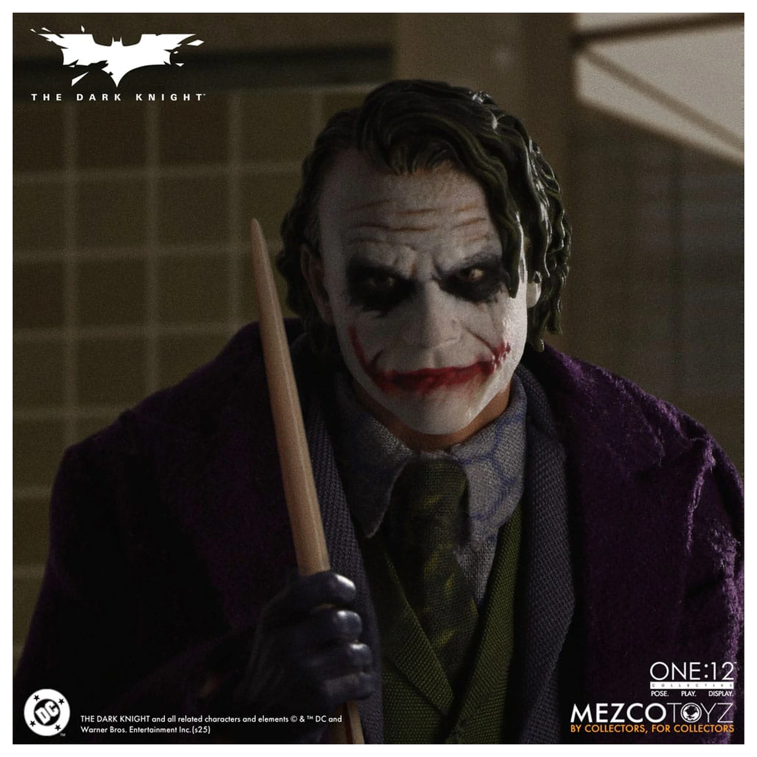 The Dark Knight Figurina de actiune 1/12 Joker 17 cm poza produsului