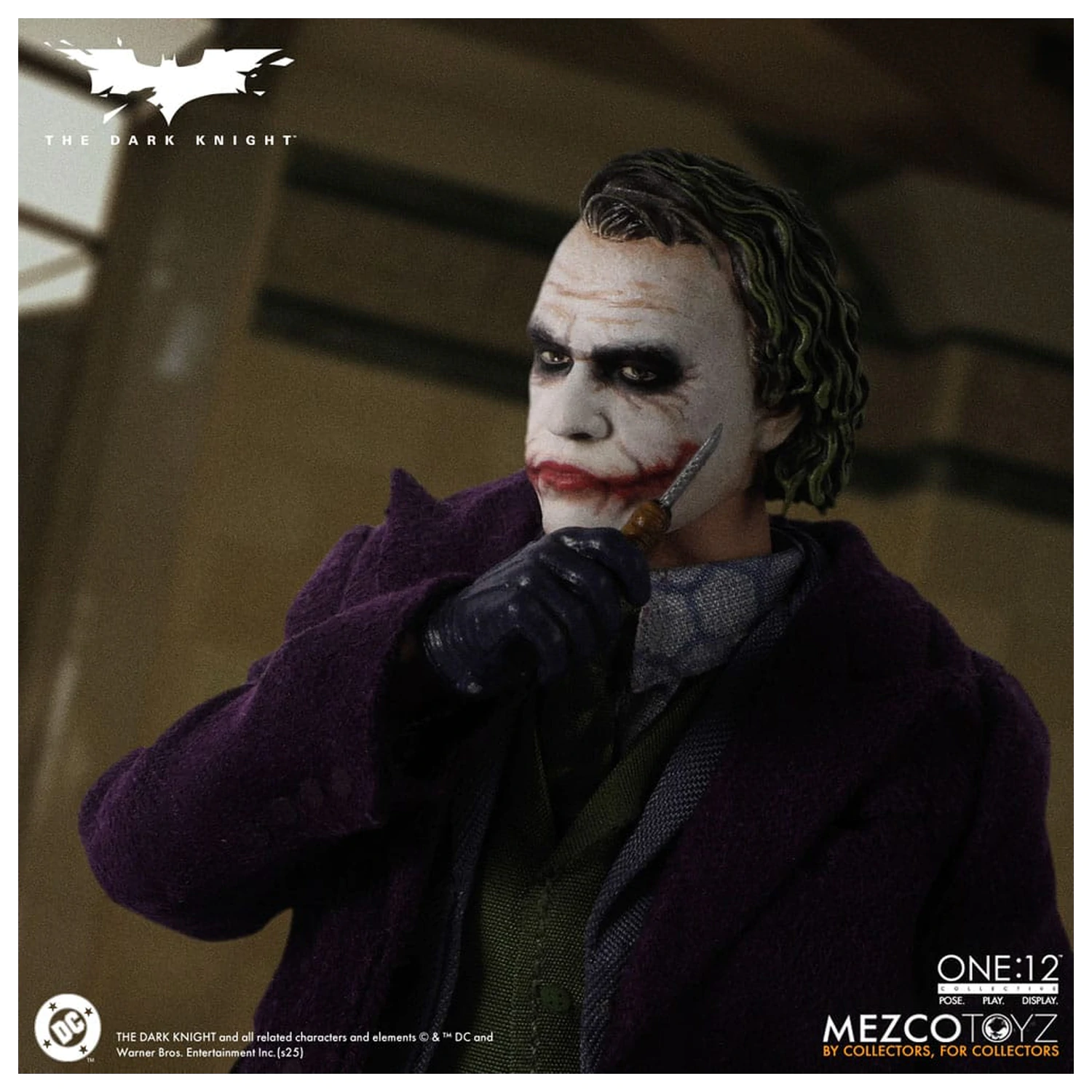 The Dark Knight Figurina de actiune 1/12 Joker 17 cm poza produsului