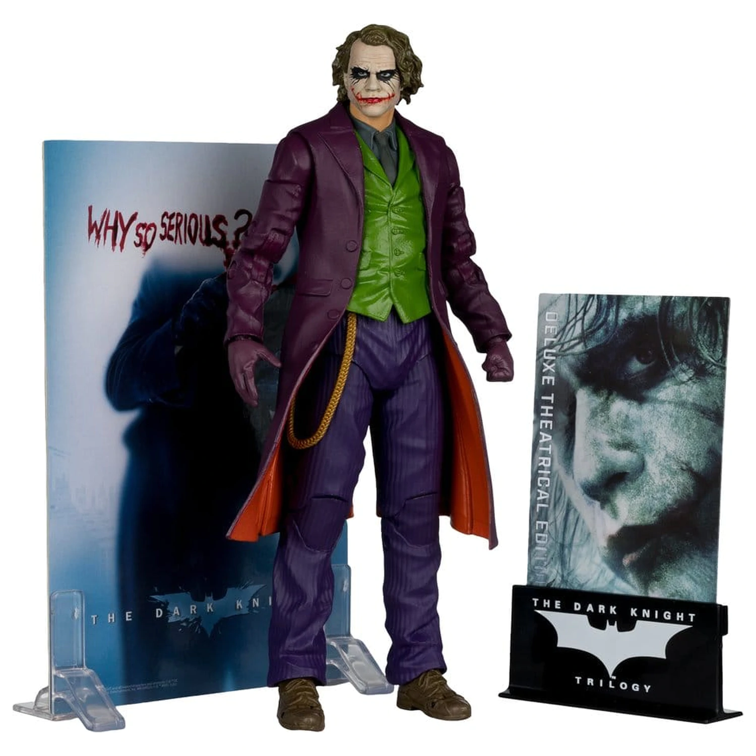 The Dark Knight DC Multiverse Deluxe Theatrical Edition figurina de acțiune Joker 18 cm poza produsului