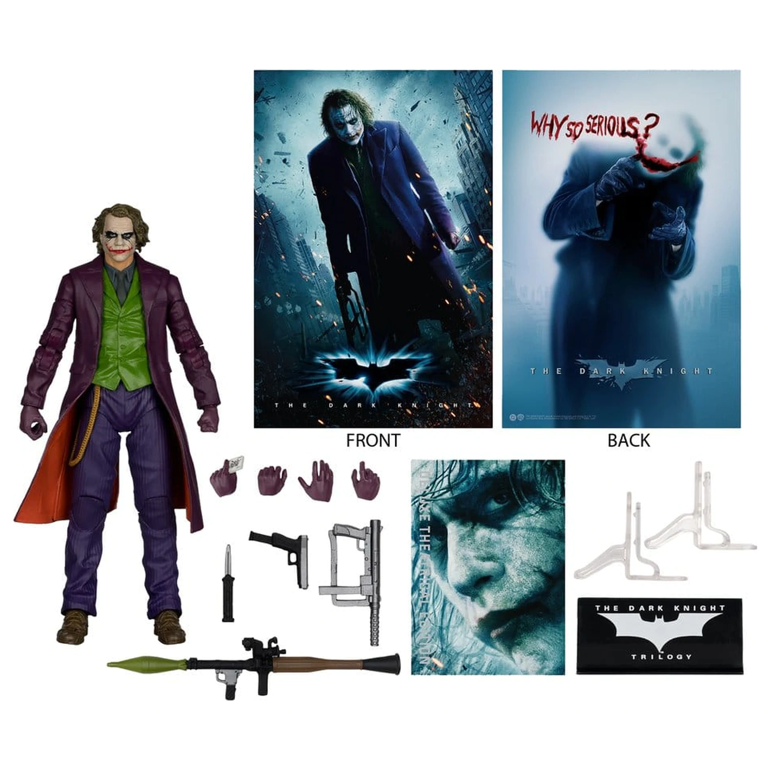 The Dark Knight DC Multiverse Deluxe Theatrical Edition figurina de acțiune Joker 18 cm poza produsului