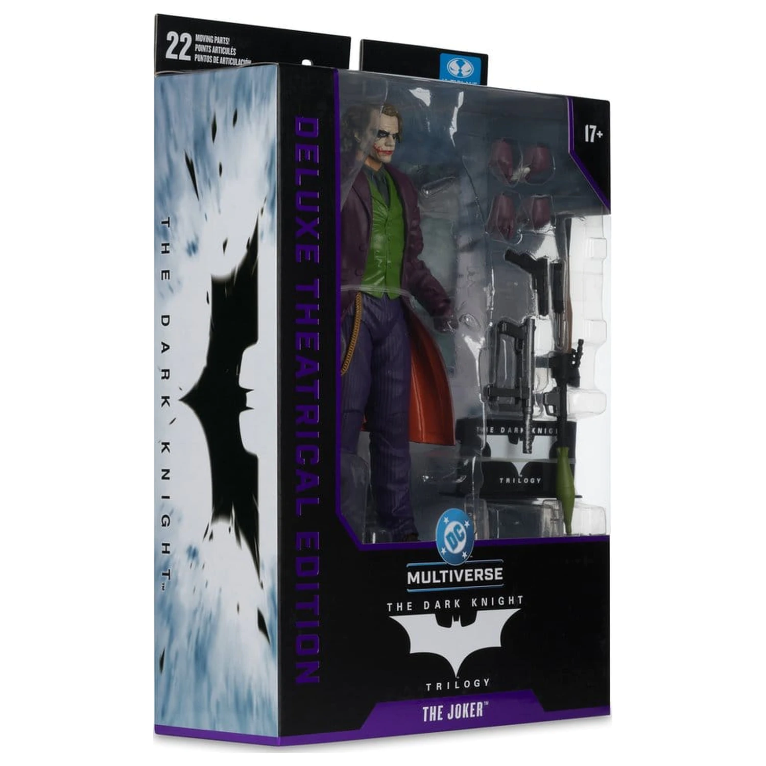 The Dark Knight DC Multiverse Deluxe Theatrical Edition figurina de acțiune Joker 18 cm poza produsului