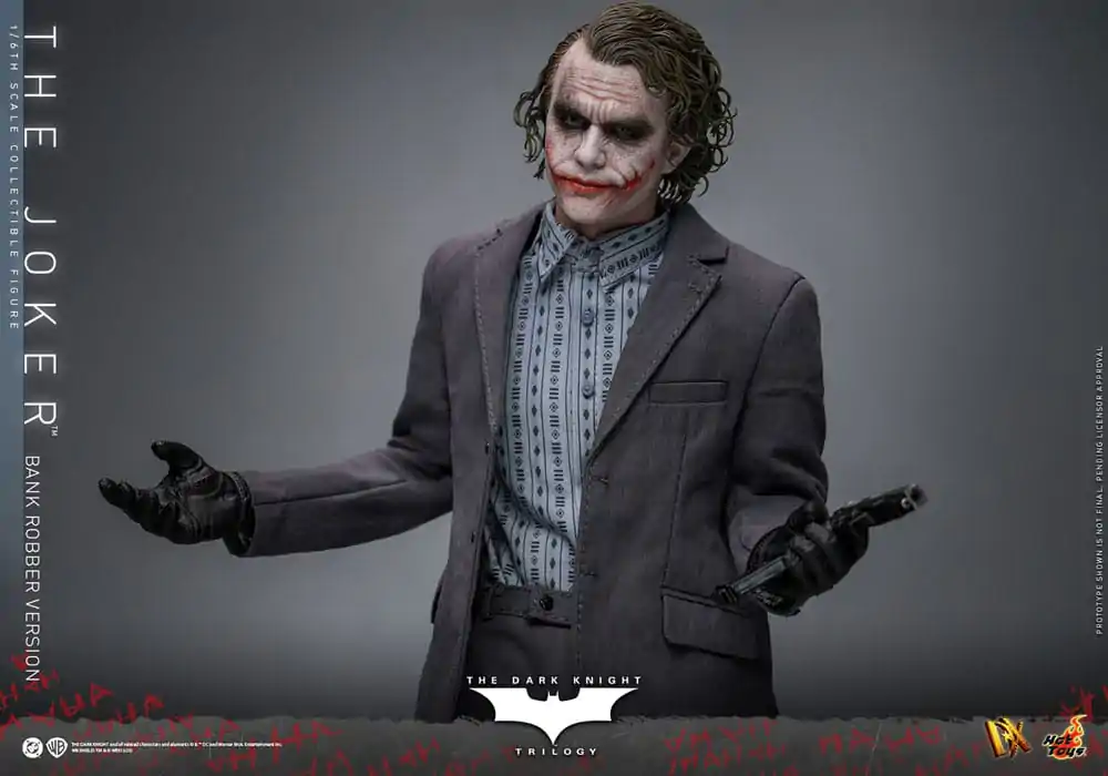 The Dark Knight DX Figurina de actiune 1/6 The Joker (Bank Robber Version) 30 cm poza produsului