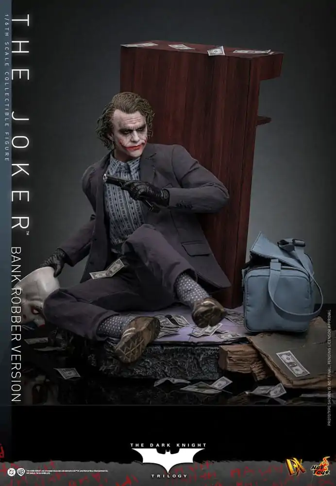 The Dark Knight DX Figurina de actiune 1/6 The Joker (Bank Robber Version) 30 cm poza produsului