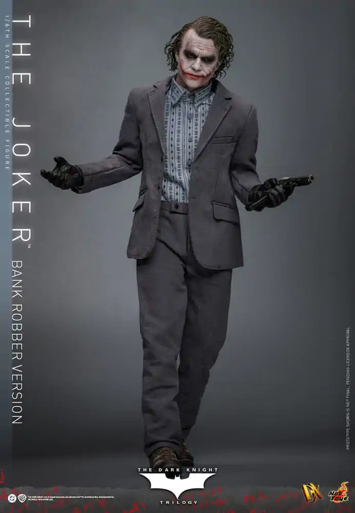 The Dark Knight DX Figurina de actiune 1/6 The Joker (Bank Robber Version) 30 cm poza produsului
