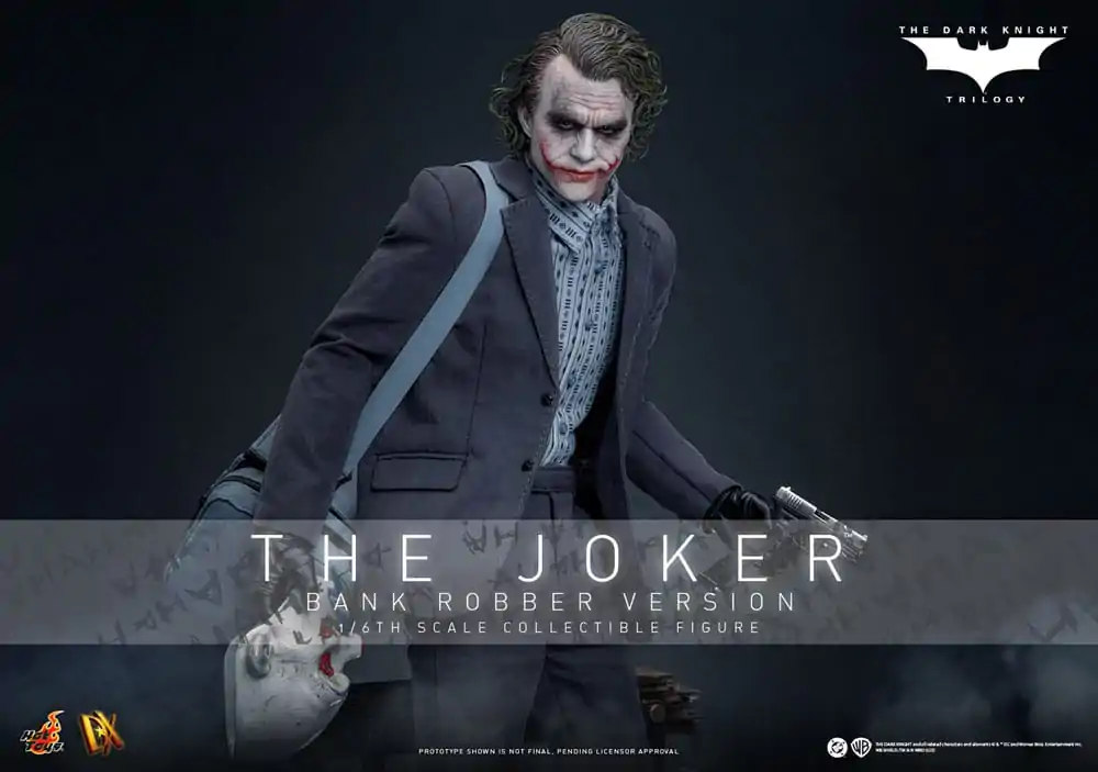 The Dark Knight DX Figurina de actiune 1/6 The Joker (Bank Robber Version) 30 cm poza produsului