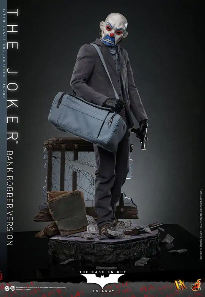 The Dark Knight DX Figurina de actiune 1/6 The Joker (Bank Robber Version) 30 cm poza produsului