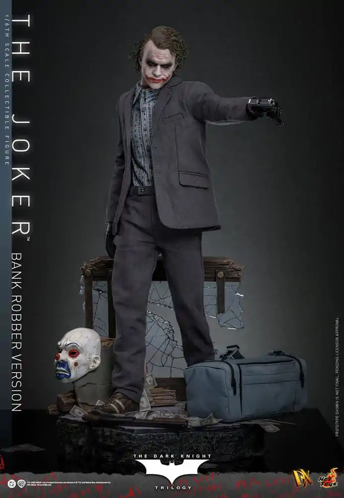 The Dark Knight DX Figurina de actiune 1/6 The Joker (Bank Robber Version) 30 cm poza produsului