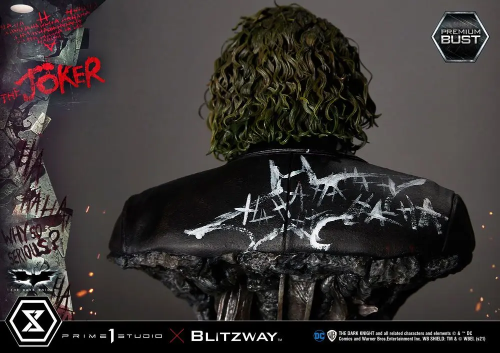 The Dark Knight Premium Bust Joker 26 cm poza produsului