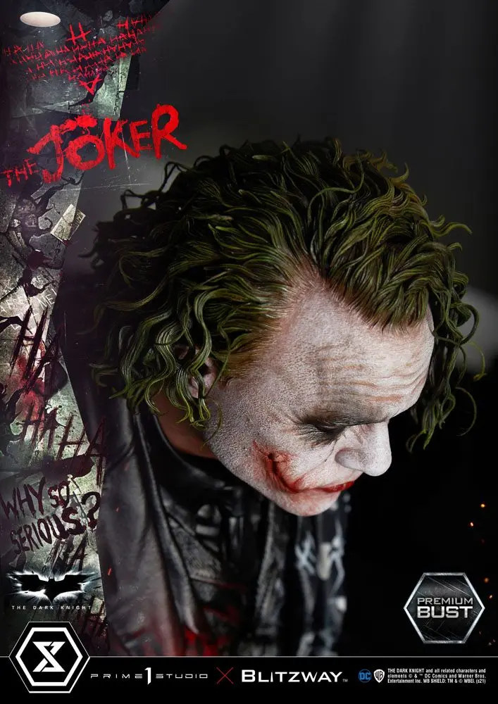 The Dark Knight Premium Bust Joker 26 cm poza produsului