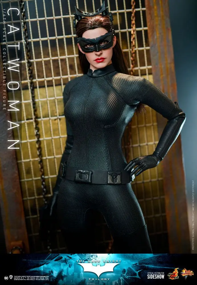 Figurină de acțiune Masterpiece film Trilogia Cavalerul Negru 1/6 Catwoman 29 cm poza produsului