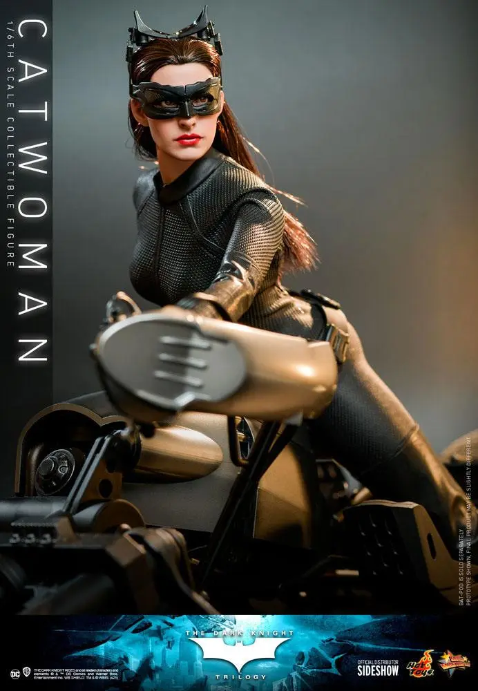 Figurină de acțiune Masterpiece film Trilogia Cavalerul Negru 1/6 Catwoman 29 cm poza produsului