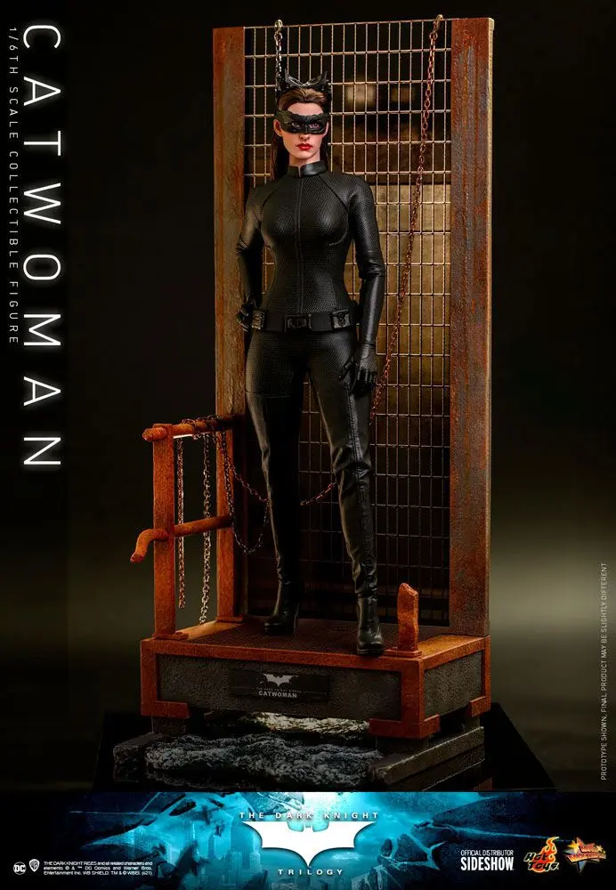 Figurină de acțiune Masterpiece film Trilogia Cavalerul Negru 1/6 Catwoman 29 cm poza produsului