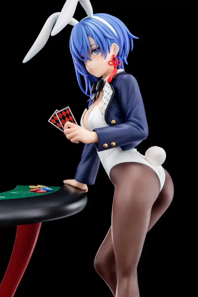 Statuie The Demon Sword Master of Excalibur Academy 1/6 Sakuya Sieglinde purtând costum de iepuraș albastru lapis lazuli cu Nip Slip Gimmick System 25 cm poza produsului