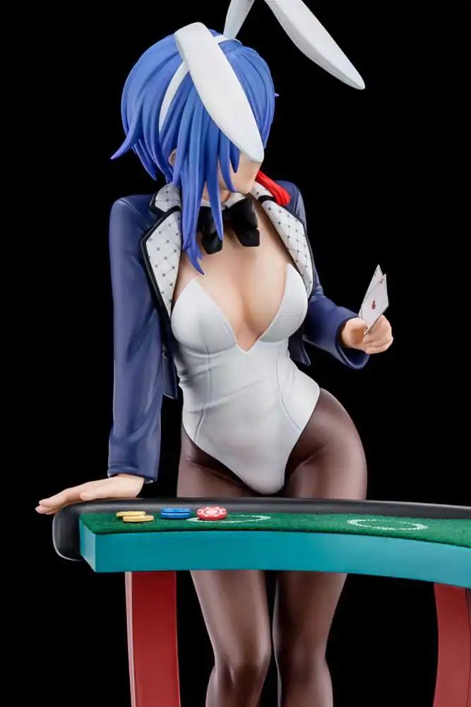 Statuie The Demon Sword Master of Excalibur Academy 1/6 Sakuya Sieglinde purtând costum de iepuraș albastru lapis lazuli cu Nip Slip Gimmick System 25 cm poza produsului
