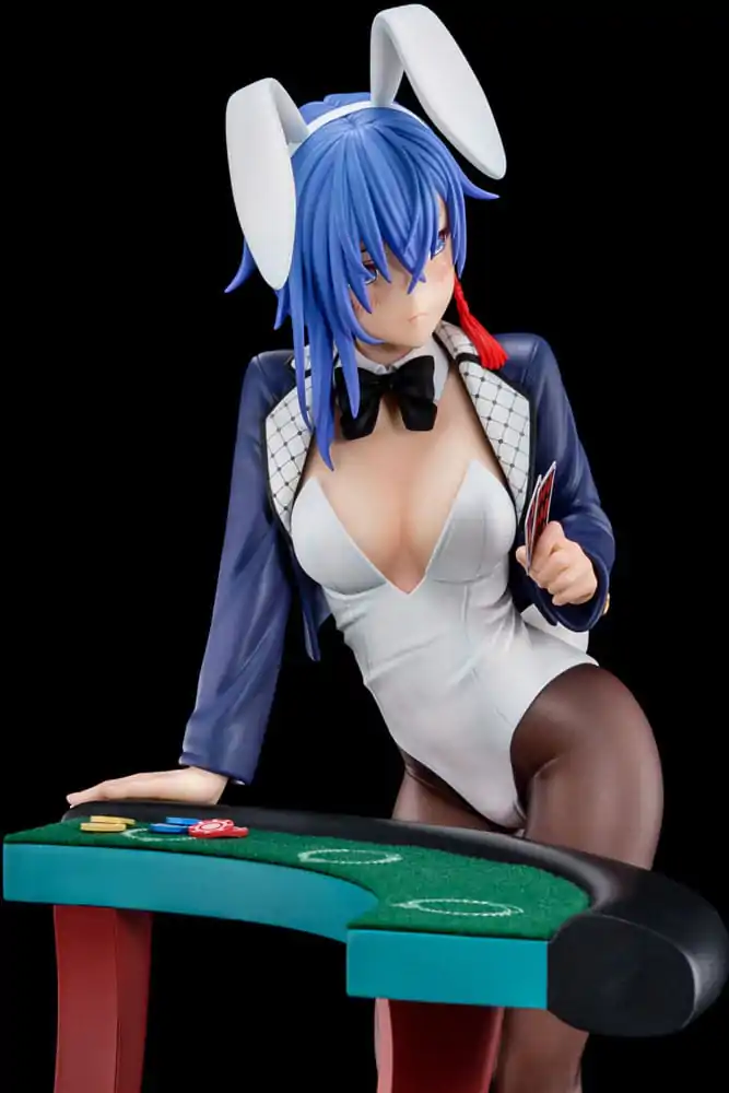 Statuie The Demon Sword Master of Excalibur Academy 1/6 Sakuya Sieglinde purtând costum de iepuraș albastru lapis lazuli cu Nip Slip Gimmick System 25 cm poza produsului